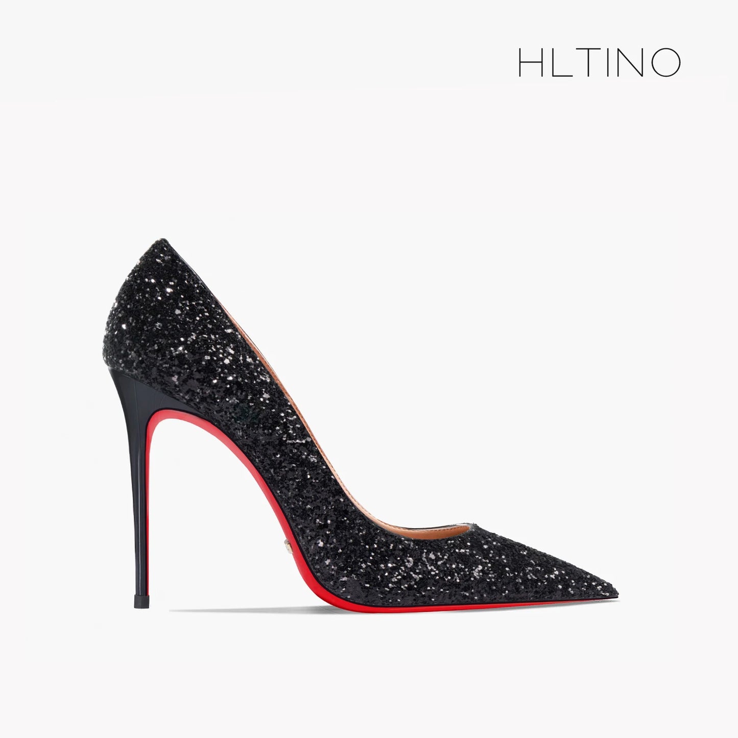 Couture Luxury Red Bottom Glitter Heels | Merch Gone Viral.