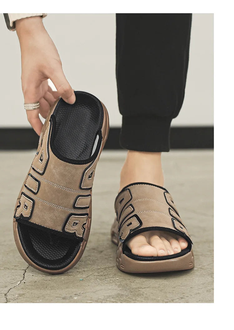 Breathable Slippers with Air Cushion Sole
