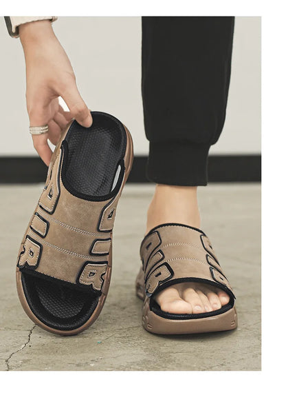 Breathable Slippers with Air Cushion Sole