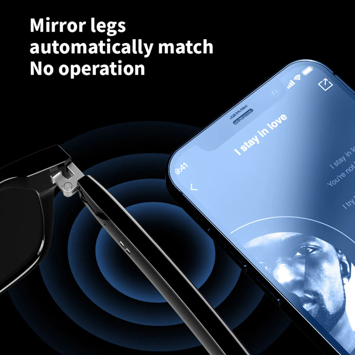Smart Translate Glasses With Bluetooth Calling And Noise Canceling Music