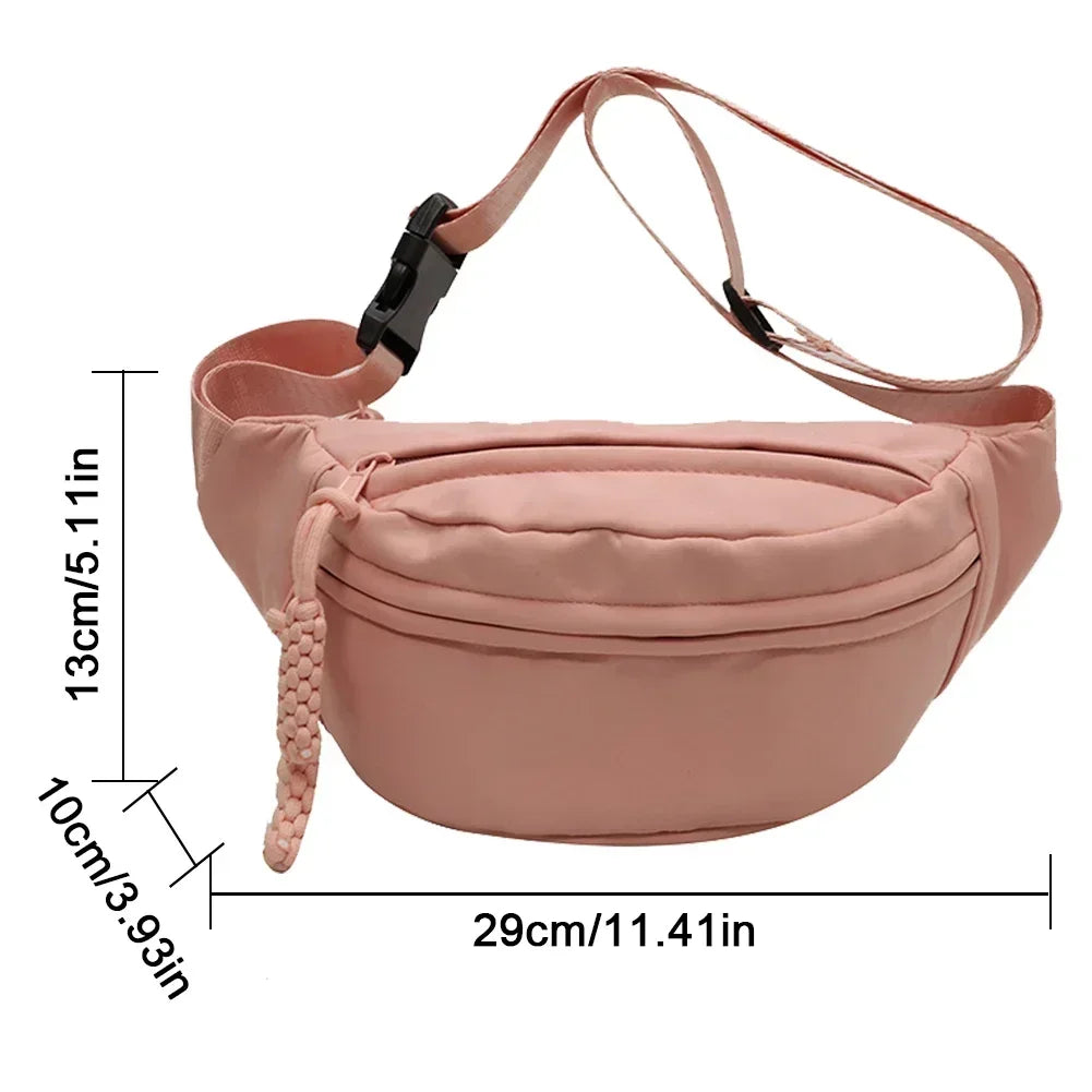 Women's crescent sling bag for hands-free days