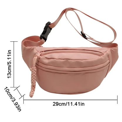 Women's crescent sling bag for hands-free days