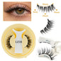 Magnetic Eyelashes 3D Mink - Reusable False Lashes Set with Tweezers Tool