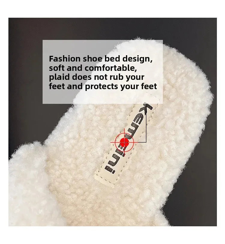 Soft Slippers with Faux Fur Lining for All Day Indoor Outdoor Warmth