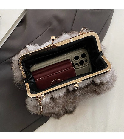 Luxury Soft Faux Fur Handbags | Merch Gone Viral