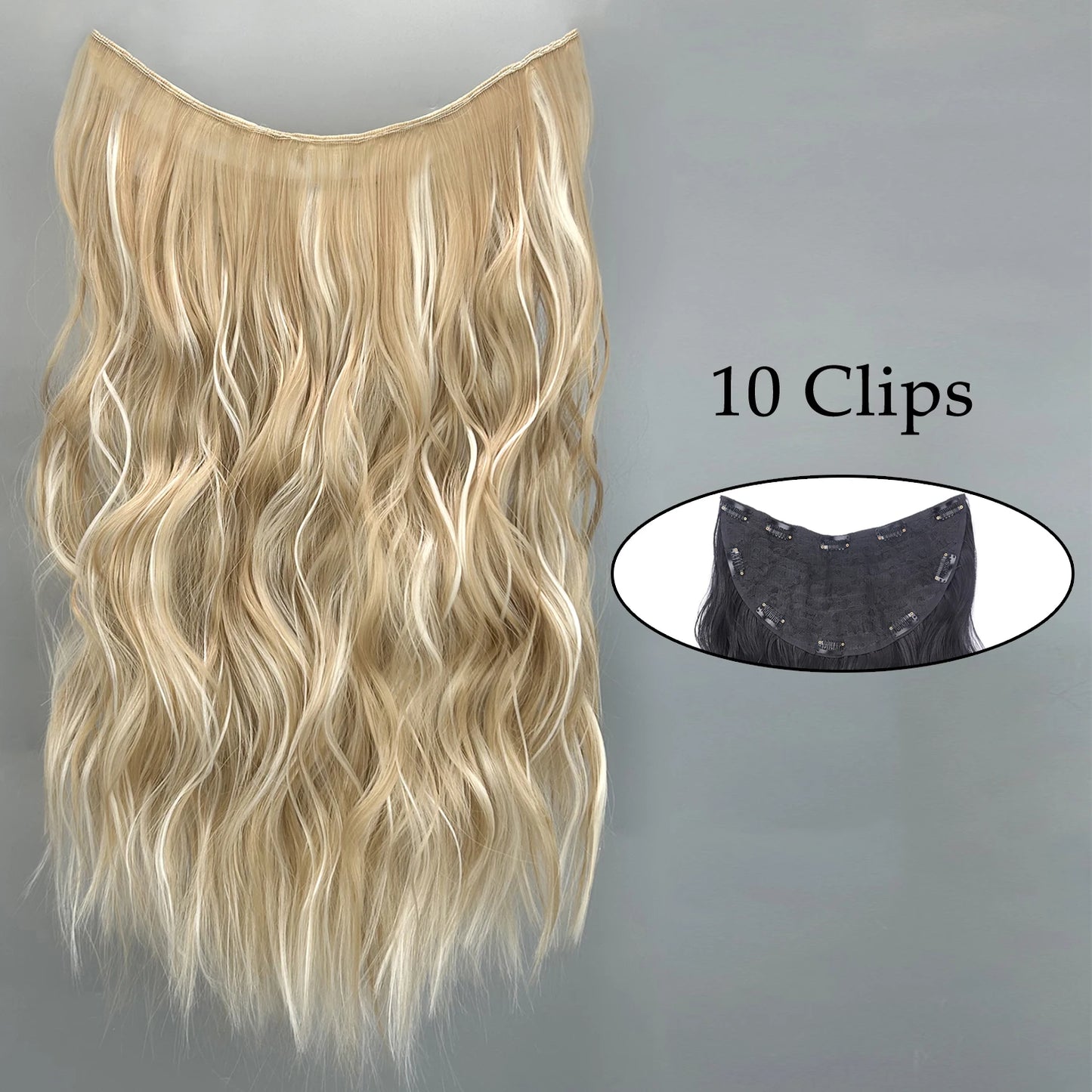 Voluminous Clip-In Hair Extensions 80cm For Fuller Long Hair Look