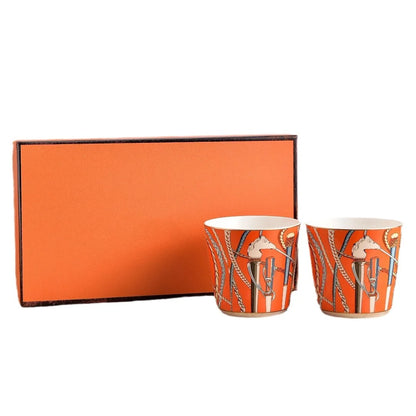 Classic Coffee Cup Bone China 250ml Gift Box for Breakfast and Tea
