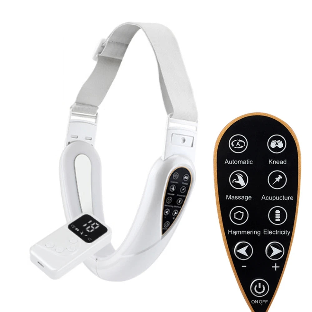 LED Red Light Face Lifting Device with V-Shape Lift Remote Control