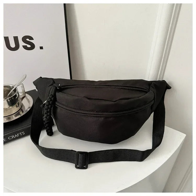 Women's crescent sling bag for hands-free days