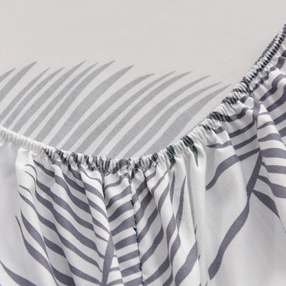 Soft Bedsheet Simple Style Bed Cover Single/Queen/King Size Bed Linen Home Fitted Sheets 침대시트 (Pillowcase Need Order)