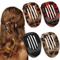 Leopard Claw Clip with Spoon Shape for Secure Hold and Smooth Glide