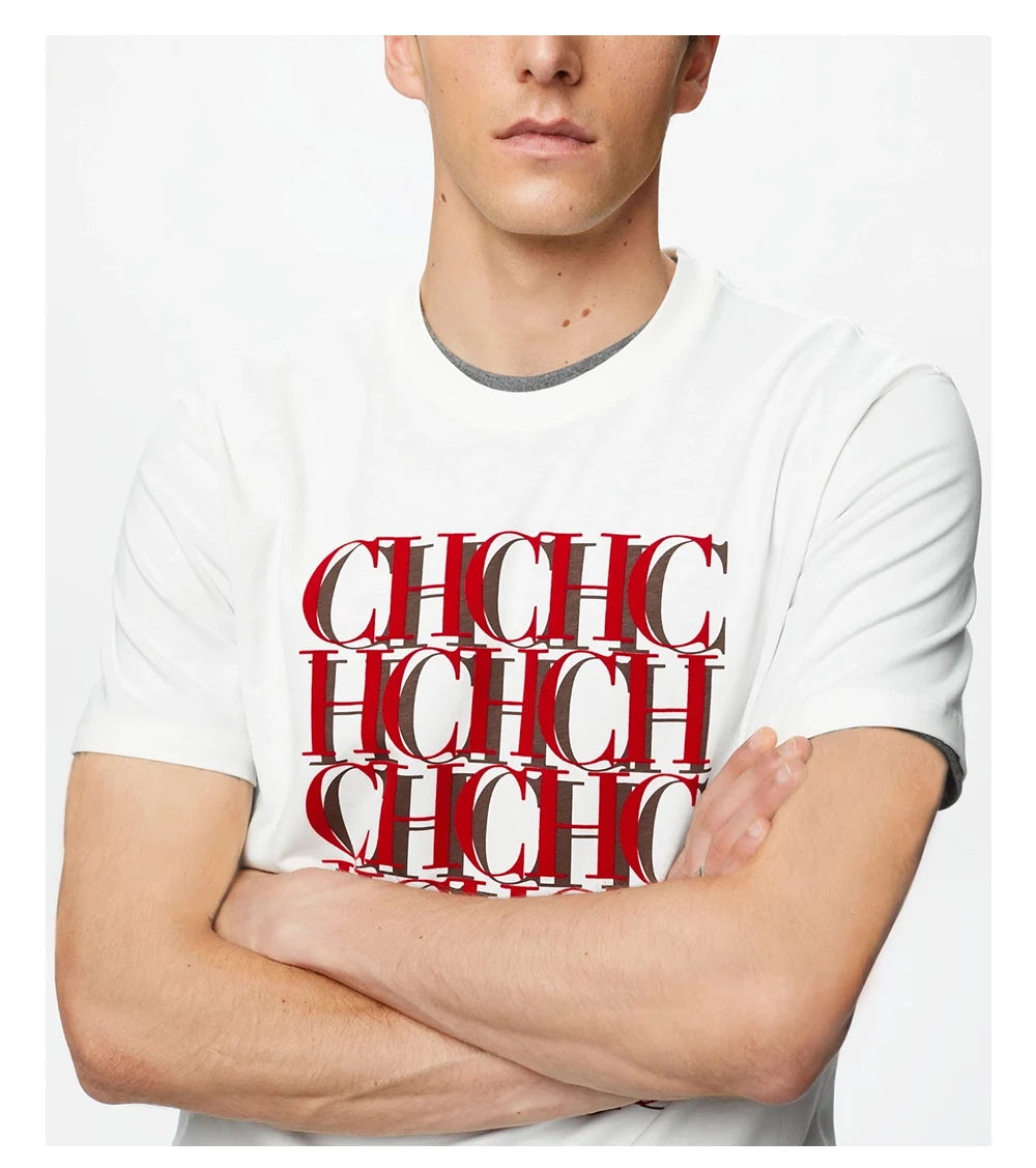 Breathable Short Sleeve Tee For Men With Lightweight Broadcloth Cotton Fabric For Everyday Wear