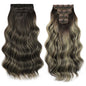 Voluminous Clip-In Hair Extensions 22 Inch Set for Length and Volume