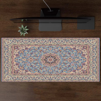 Luxury Persian Carpet Mouse Pad Large Persian Pattern MousePad Game Desk Accessories Computer Desk Mat Bedroom Floor Mat Persian Carpet