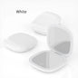 Portable Makeup Mirror with LED Fill Light Pocket Handheld Round Folding USB Charging Adjustable Hairdressing Tri Color Light