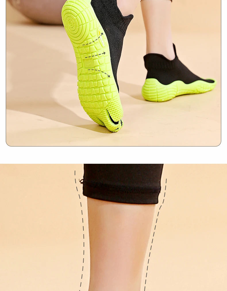 Five Finger Barefoot Shoes - Split Toe Thin Sole Outdoor Yoga Sports Shoes