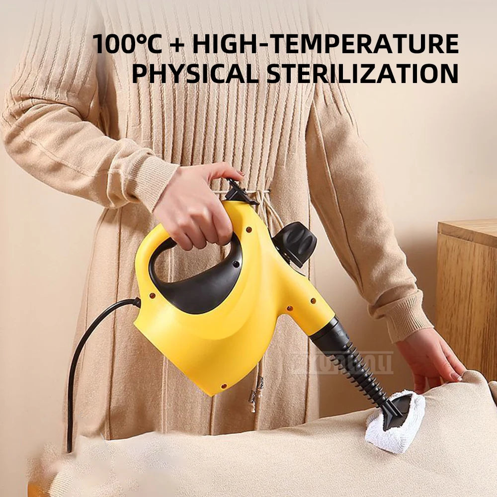 Powerful Steam Cleaning Machine 450ml Water Tank with Adjustable Nozzle