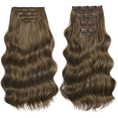 Voluminous Clip-In Hair Extensions 22 Inch Set for Length and Volume