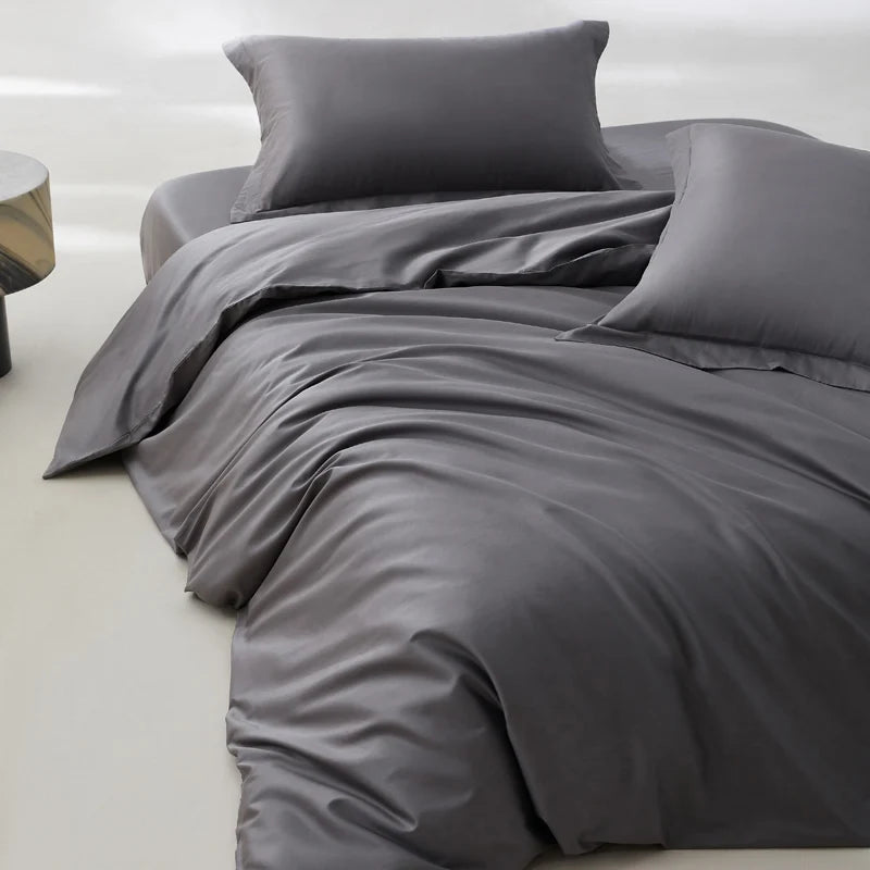 Soft Cotton Bedding Set with 800 Thread Count Duvet Cover and Sheets