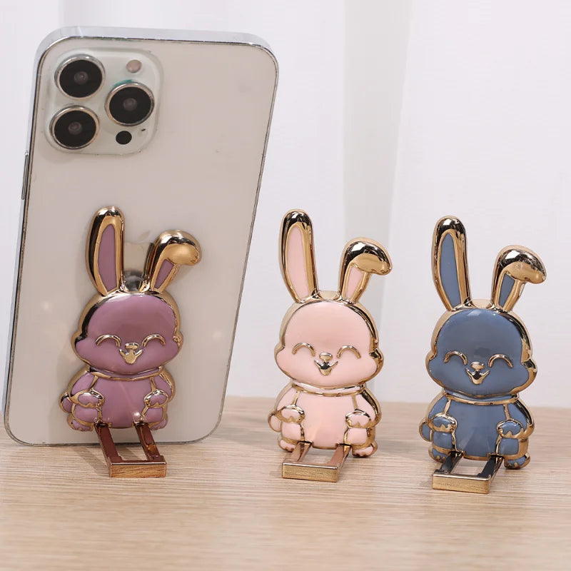 Universal Finger Ring Holder Phone Stand Mini Pull Rod Back Sticker