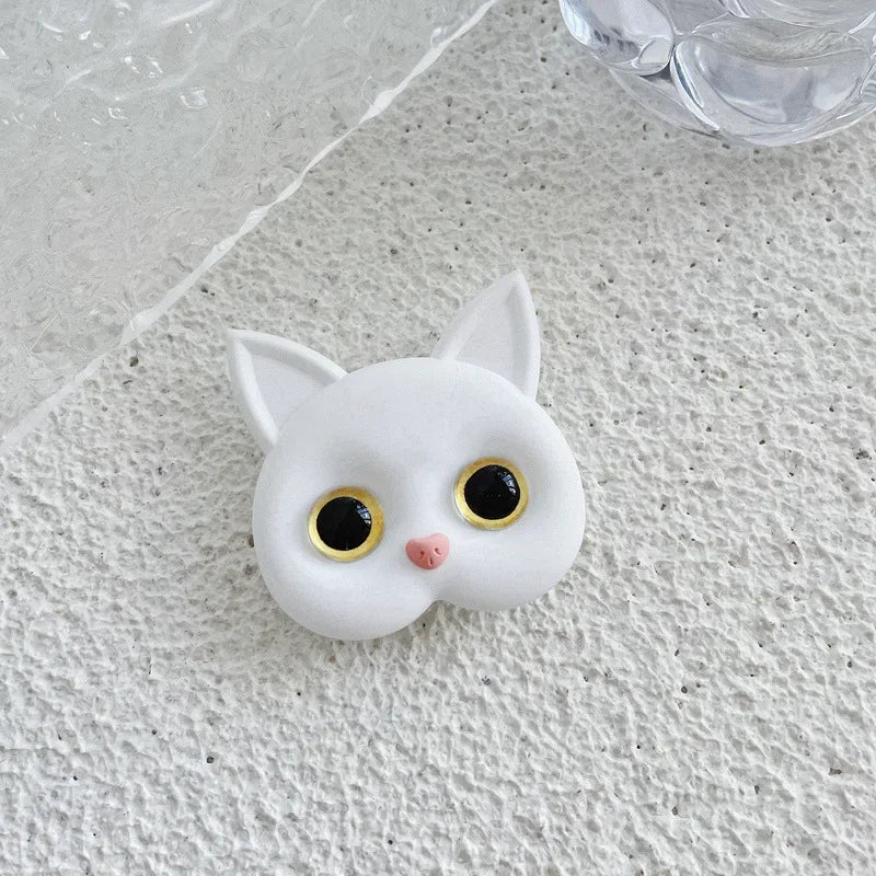 Universal Cartoon Cat Phone Stand Foldable Plastic Support