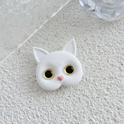 Universal Cartoon Cat Phone Stand Foldable Plastic Support