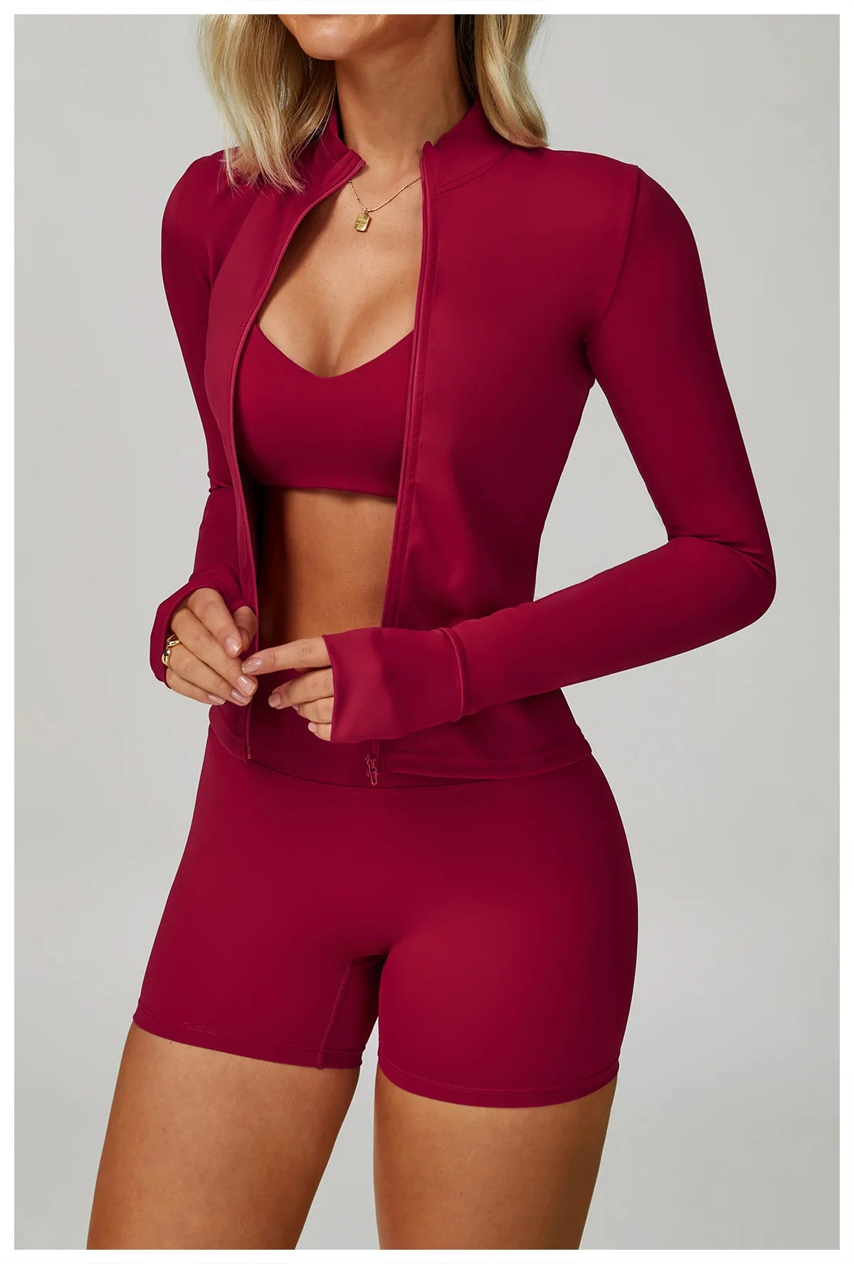 2-3PCS Yoga Suit Women Tracksuit Sports Bra High Waist Leggings Shorts Outfit Gym Set Fitness Push Up FITNESS REVOLUTION