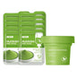 Korean Sakura Skincare Set Hydration Moisturize Cleanse Pores Sunscreen Protection Cosmetic Beauty