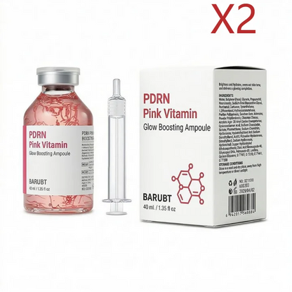 Korean Skincare Ampoule Kit Glow Formulated With Collagen Silk Peptide And PDRN For Deep Hydration And Radiant Skin