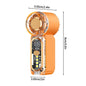 Portable Handheld Plastic Mini Fan With Led Display On The Go