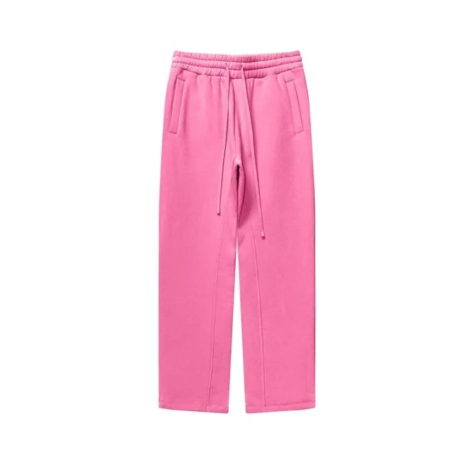 Unisex Cotton Blend Fleece Hoodie And Pants Set With Relaxed Fit And Soft Texture