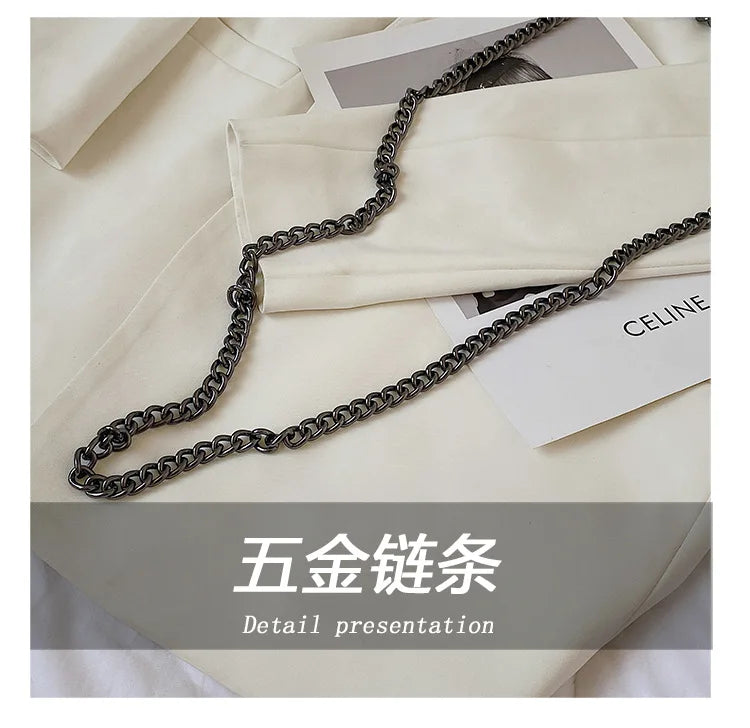 Retro Crossbody Bag with Snake Pattern Square Silhouette for Women