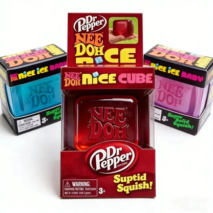 Sensory Squeeze Cube Toy For Stress Relief And Fidget Pinching