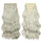 Voluminous Clip-In Hair Extensions 22 Inch Set for Length and Volume
