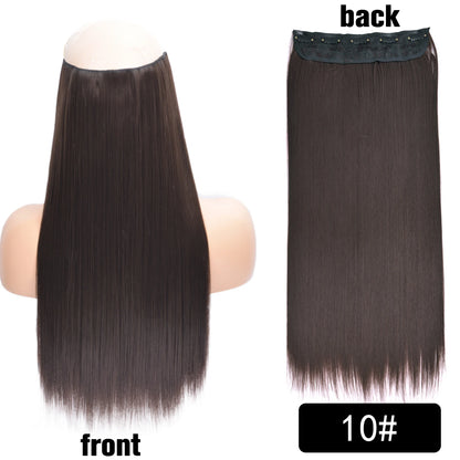 Long Clip In Hair Extensions for Length and Volume 22 Inch