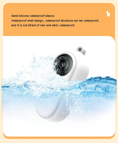 HD Cat Camera Collar with 32GB Card USB Rechargeable Adjustable