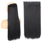 Heat-Resistant Clip-In Hair Extensions Five Clips for Dark Hair