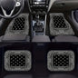 4Pcs Bohemian Car Floor Mats Rubber Back Heavy Duty Persian Carpet Dirty Resistant Car Decoration Car Floor Protector Rugs