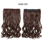 Long Clip In Hair Extensions for Length and Volume 22 Inch