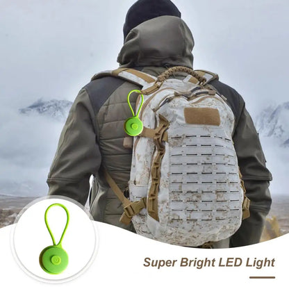 LED Keychain Lamp Night Running Safety Lamp High Lumens Multiple Lighting Modes Mini Size Portable Wearable Arm Belt LED Lamp