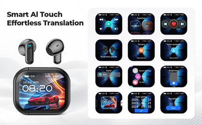 Real-time translator earbuds with active noise cancellation