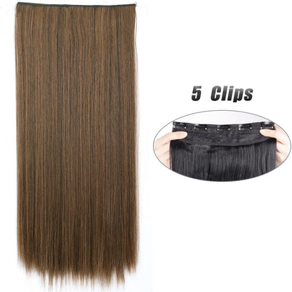 Voluminous Clip-In Hair Extensions 80cm For Fuller Long Hair Look