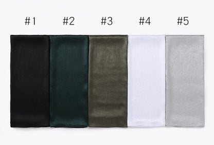 Women's Chiffon Hijab Silk Scarf Loose Fit Headwrap Shawl Bandana Turban