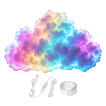 Cloud Shaped Led Ceiling Light with Color Changing Glow