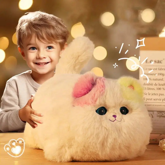 Interactive Huggy Cat Dog - Realistic Electric Plush Pet with Voice & Movement
