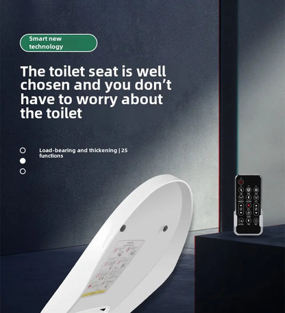 Smart Bidet Seat with Temperature Controlled Water and Drying