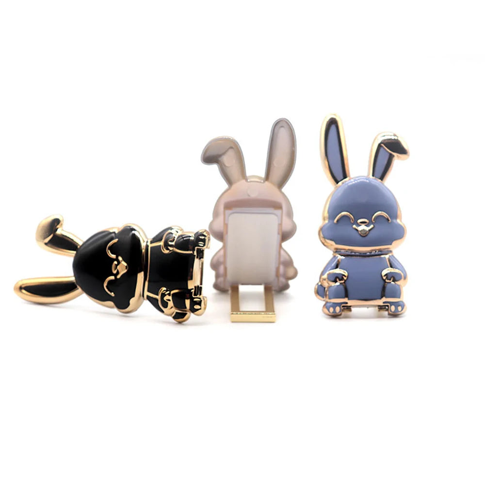 Universal Finger Ring Holder Phone Stand Mini Pull Rod Back Sticker