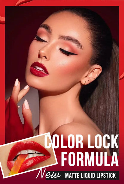 3 PCS Matte Ink Liquid Lipstick Long Lasting Velvet Nude Lip Gloss Non-stick Cup Waterproof Lips Tint Waterproof Make Up