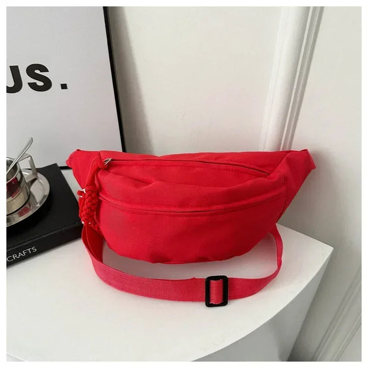 Women's crescent sling bag for hands-free days