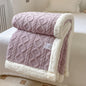 Ultra Blanket With Double Layer Milk Velvet And Lambswool Warmth